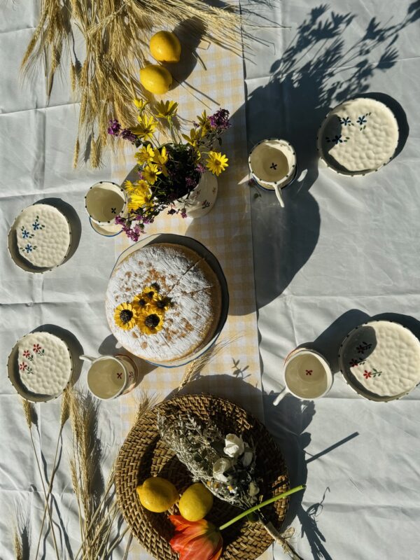 Assiette à dessert diamètre 15 cm "FLORAL" – Image 7