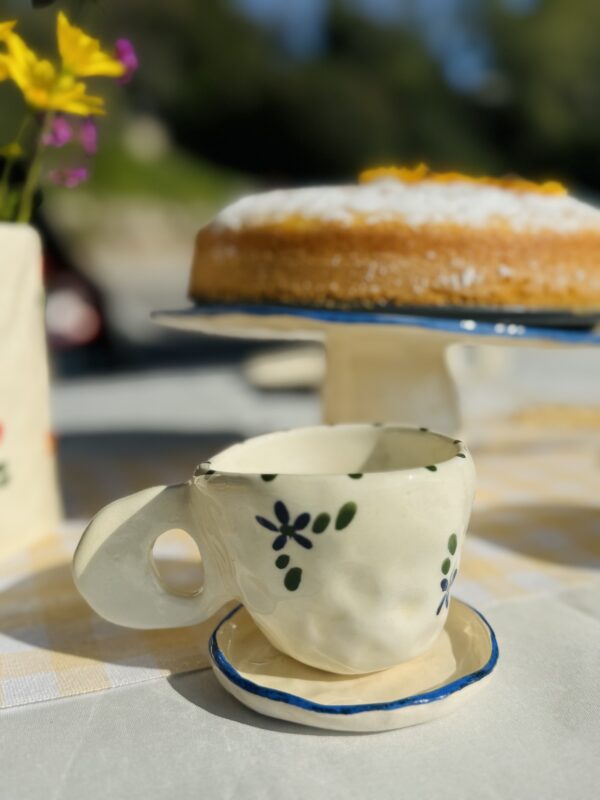 Set café Turc (Deux tasses et sous tasses) "FLORAL" – Image 5